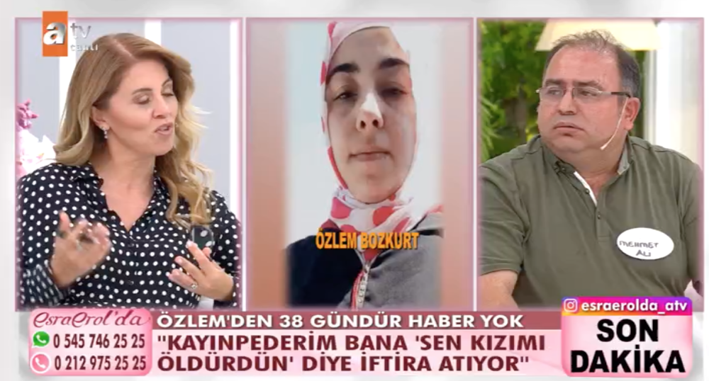 esra erol da mehmet ali bozkurt kimdir ozlem bozkurt kimdir ozlem bozkurt olayi nedir